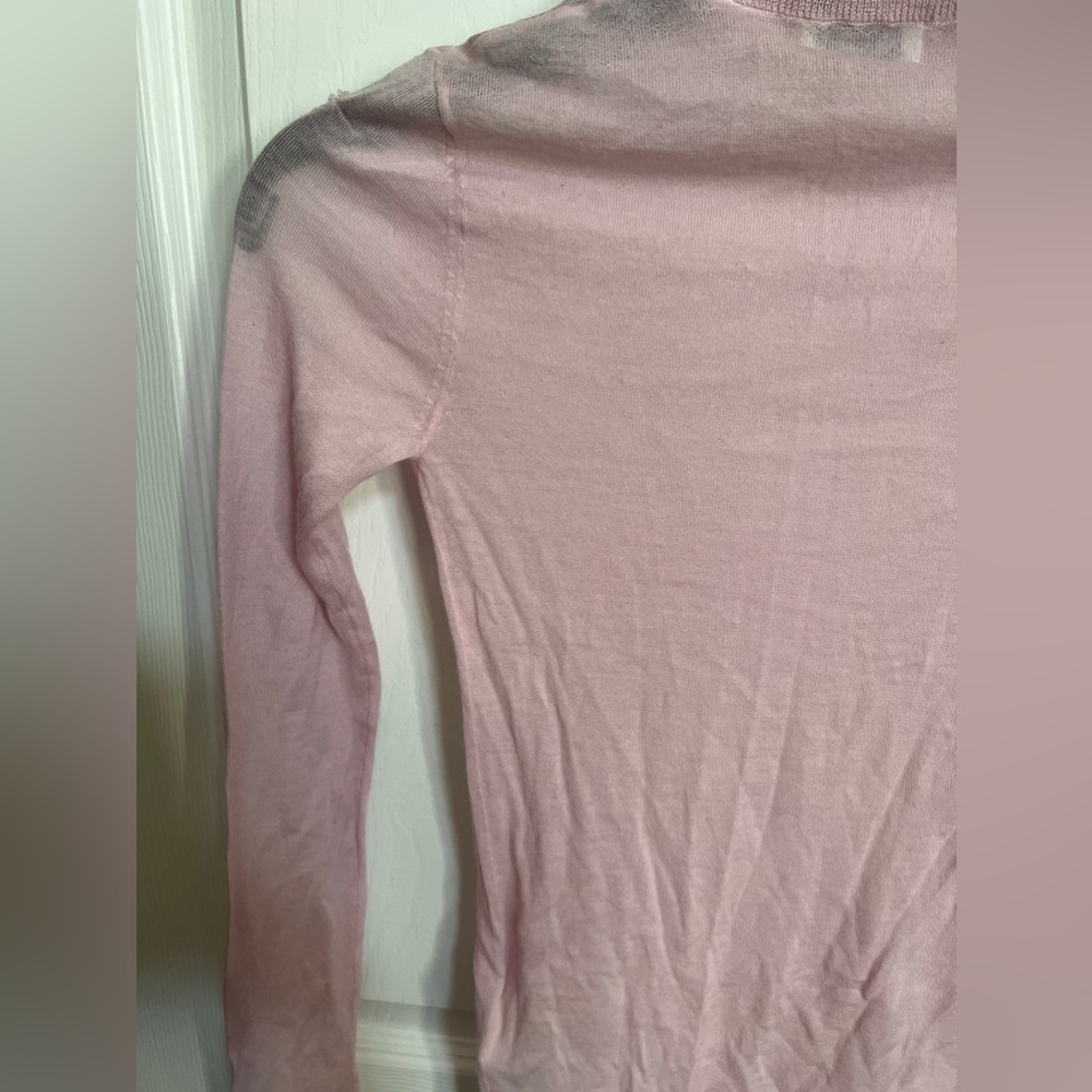 Nanushka Harri Rib-Knit Pink Sweater Size XS NWT - Picture 13 of 14